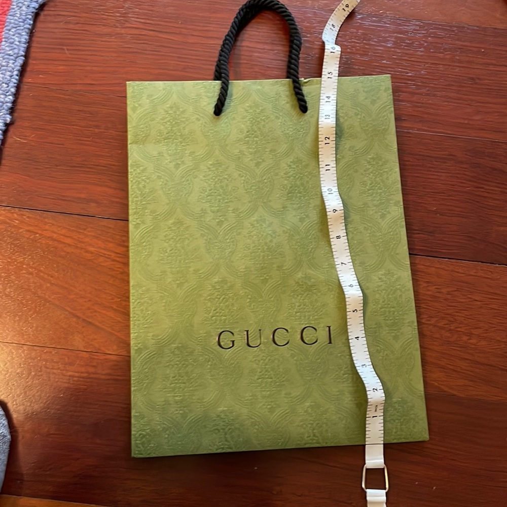 Gucci Gift Bag and Ribbon